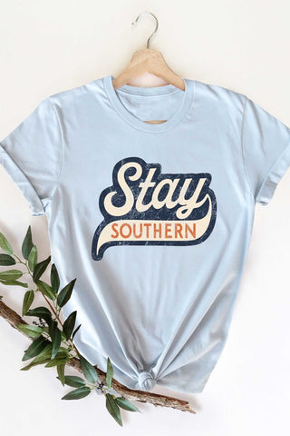 Plus Stay Southern Graphic Tee