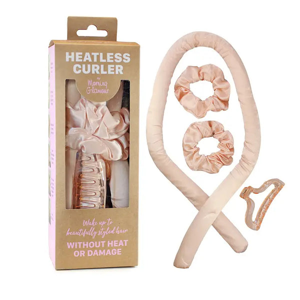 Eco Friendly Packaged Heatless Satin Curler