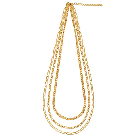 Ellie Vail "Nola" Multi Chain Necklace