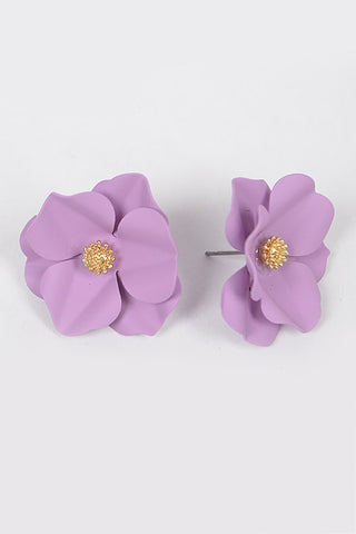 Colorful Flower Earrings