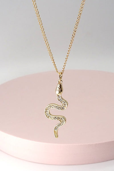 Shiny Snake Necklace