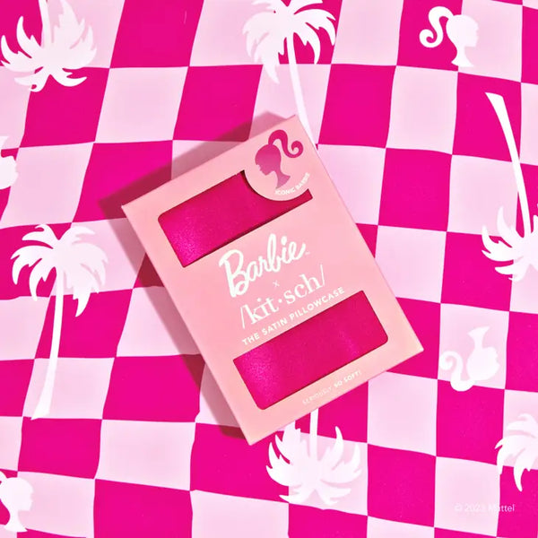 KITSCH Barbie X Kitsch Satin Pillowcase