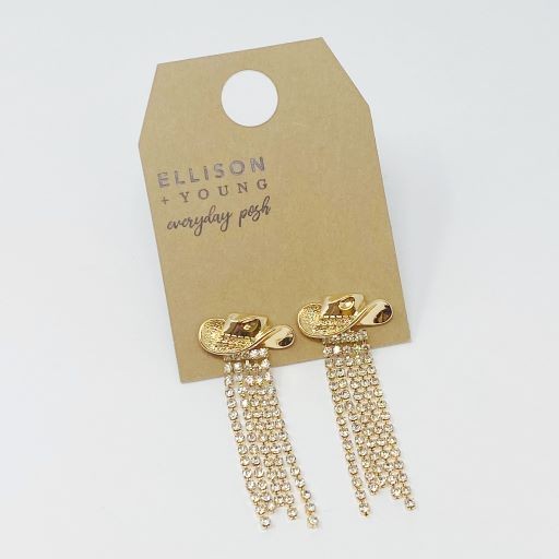 Ellison + Young Glamourous Cowgirl Earrings