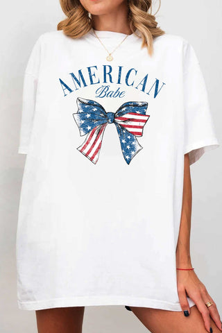 "American Babe" Graphic Tee