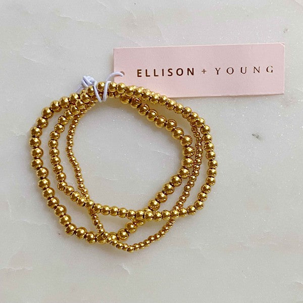 Ellison + Young Keep It Forever Stretch Bracelet Set