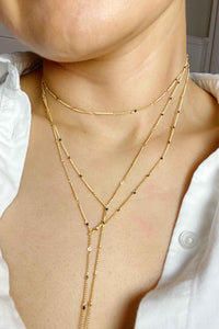 Ellison + Young Can't Change Me Layered Necklace