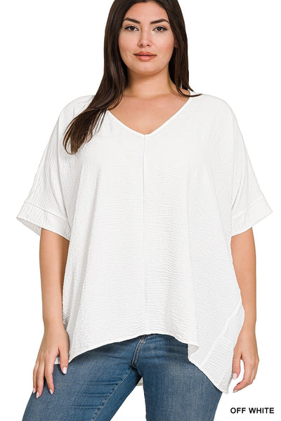 Plus Meant For You V-Neck Top