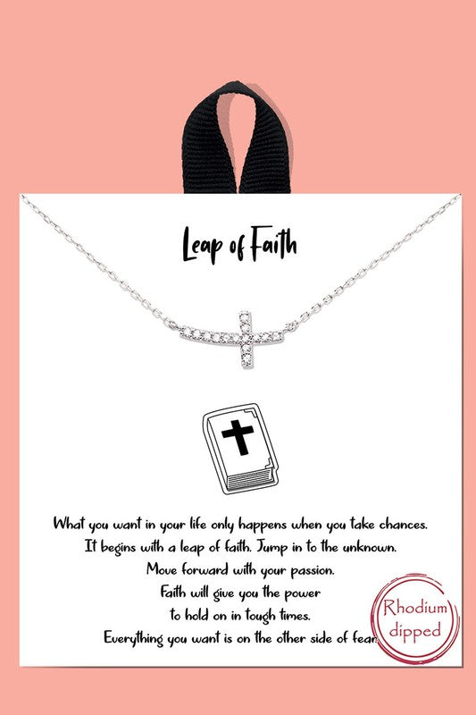 Leap Of Faith Necklace