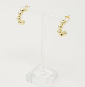 Ellison + Young Life's A Party Gold Hoop Earrings