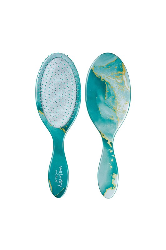 Mint Marble Wet n Dry Oval Detangling Hair Brush