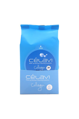 Collagen Make-up Cleansing Towelettes