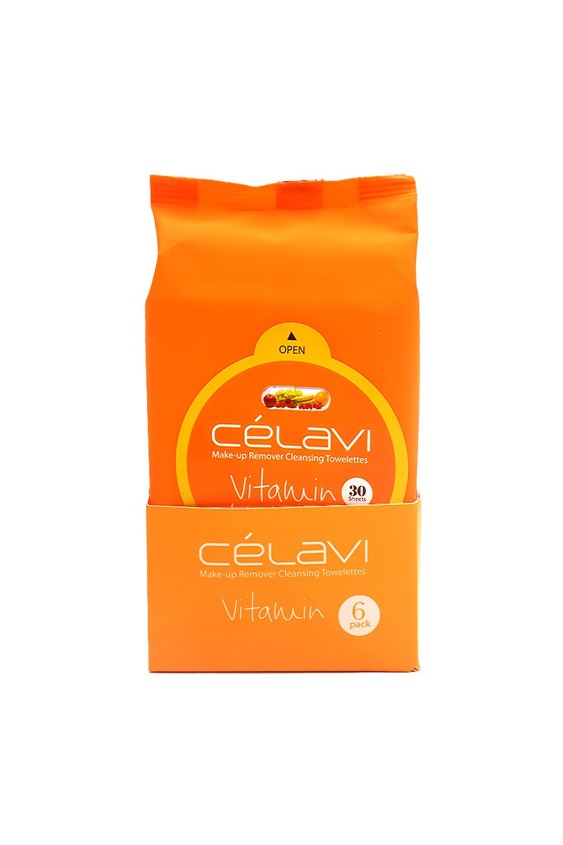 Vitamin Make-up Cleansing Towelettes