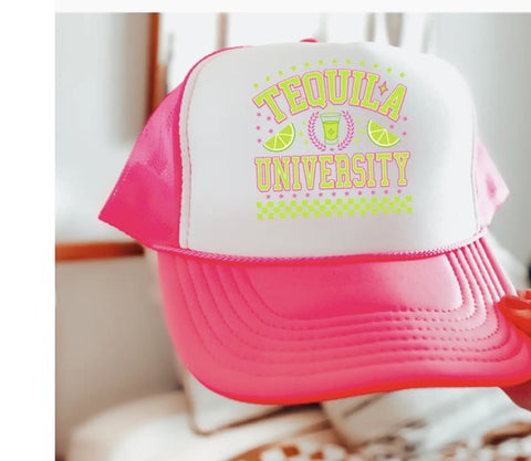 Retro Tequila University Trucker Hat
