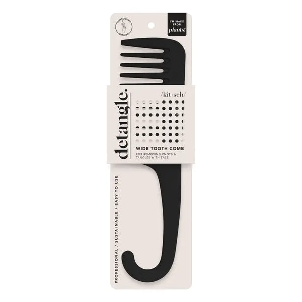 KITSCH Wide Tooth Comb in Recycled Plastic