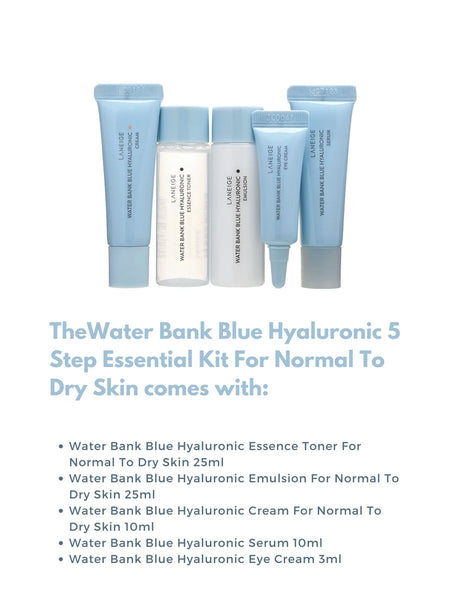 Laneige Water Bank Hyaluronic Essential Kit