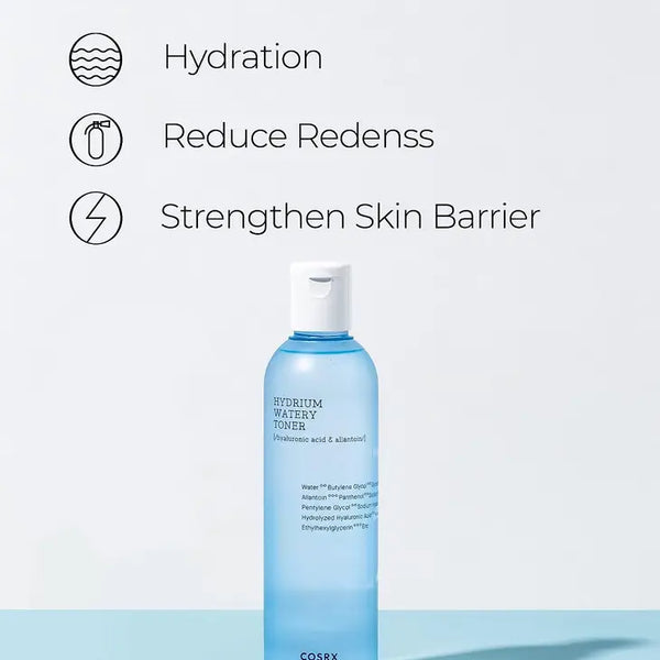 Cosrx Hydrium Watery Toner B5 Hyaluronic Acid Moisturizing