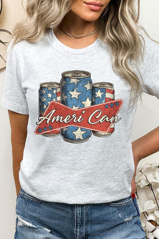 Plus "Ameri Can" Graphic Tee