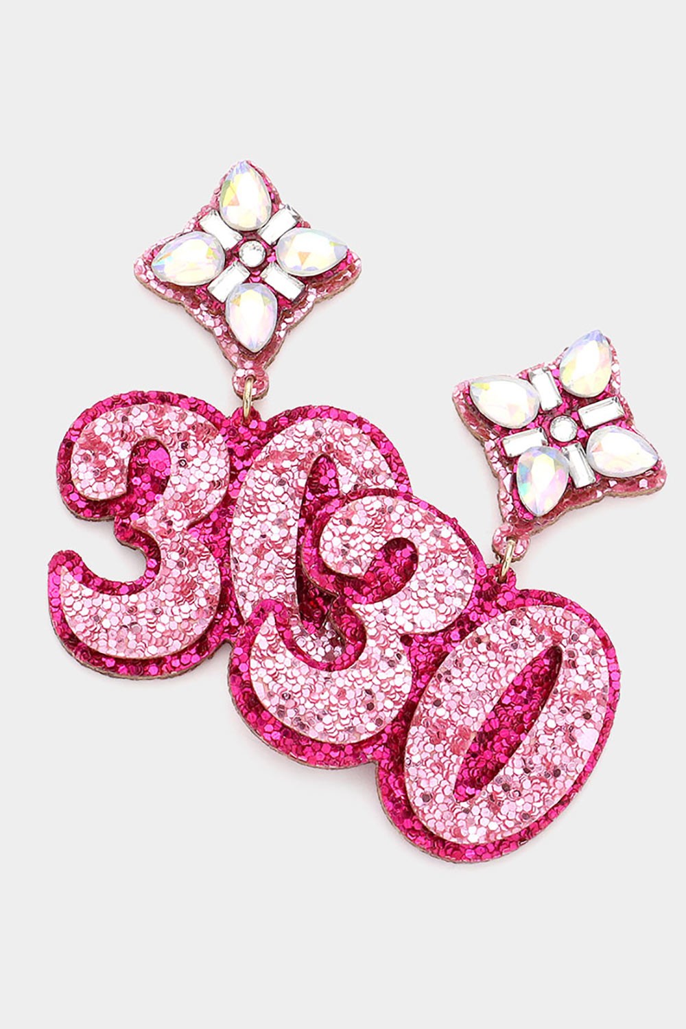 30th Birthday Confetti Earrings
