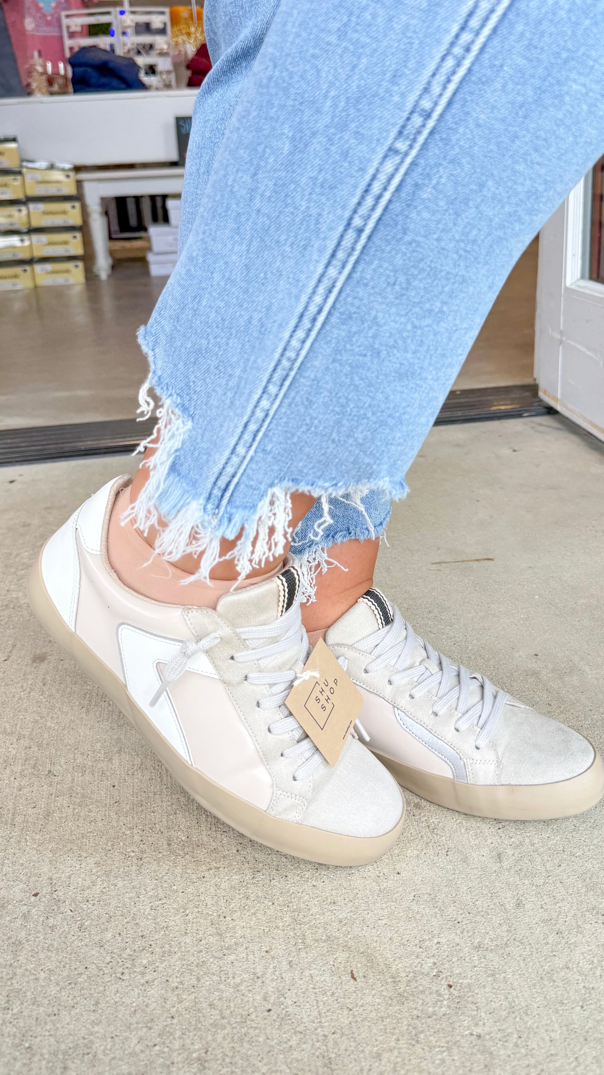 Ladies Sneakers Sneakers Street Style Store Shu Shop Robbie Rae Sneaker Blue Line Boutique