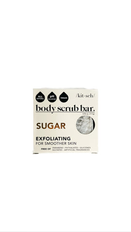 KITSCH Sugar Exfoliating Body Scrub Bar