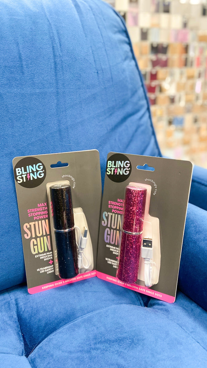 Bling Sting Mini Stun Gun – Blue Line Boutique