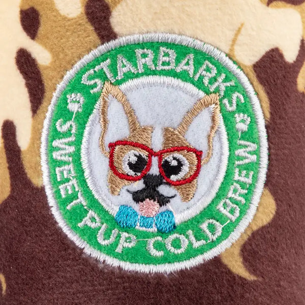 Starbarks Sweet Pup Cold Brew Squeaker Dog Toy