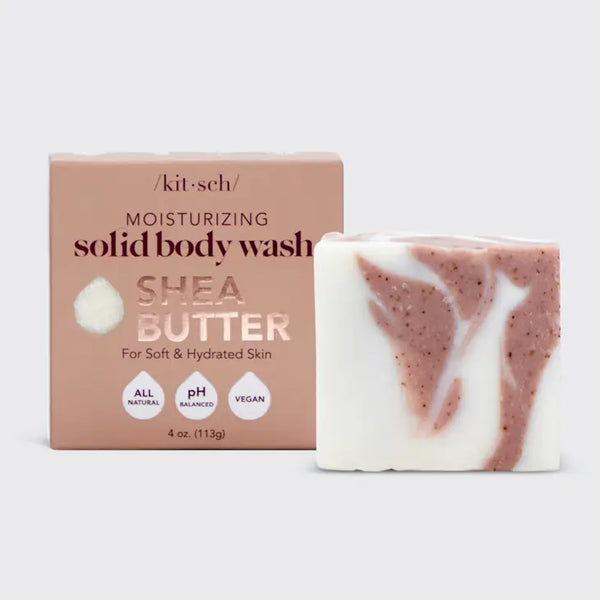 KITSCH  Shea Butter Solid Body Wash Bar