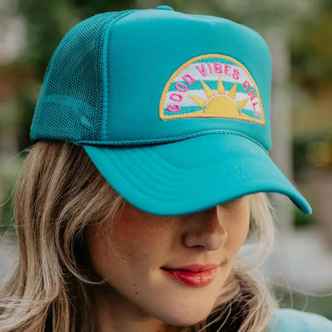 Good Vibes Only Trucker Hat