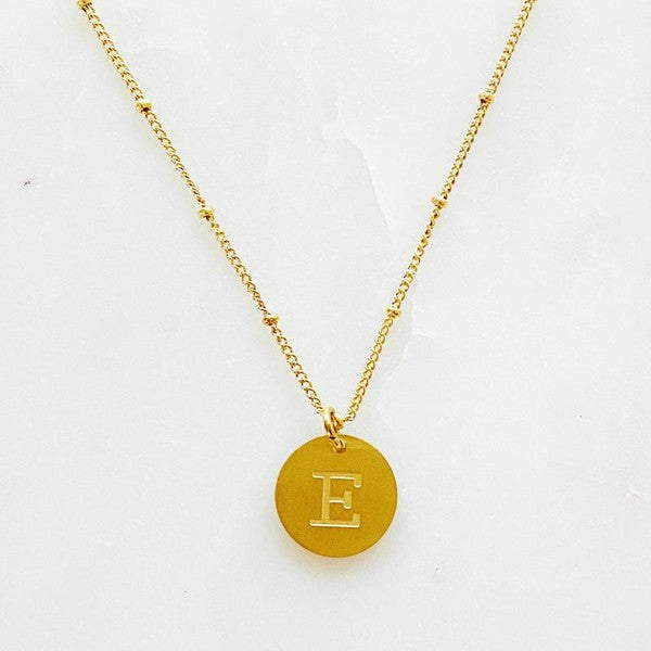 Ellison + Young - Charm Initial Necklace