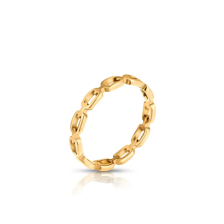 Ellie Vail "Billy" Dainty Chain Link Ring