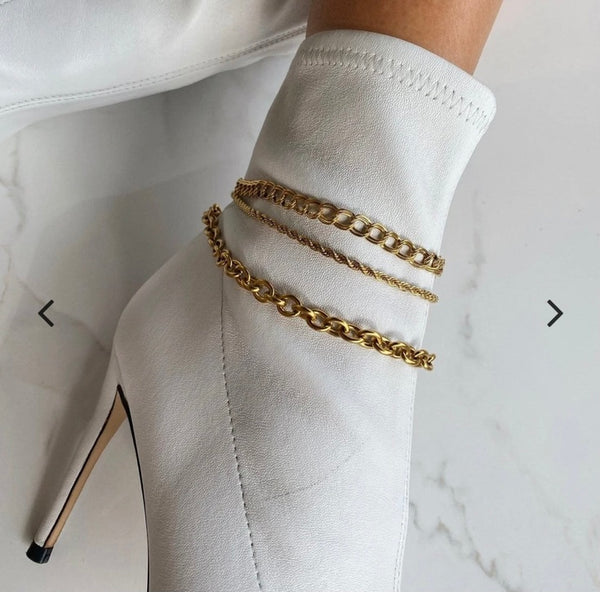 Ellie Vail "Tate" Rope Chain Anklet