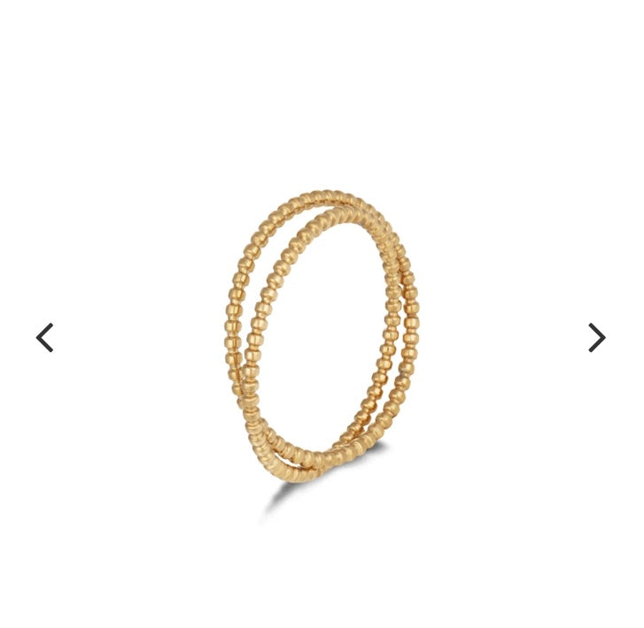 Ellie Vail "Larson" Dainty Interlocking Ring