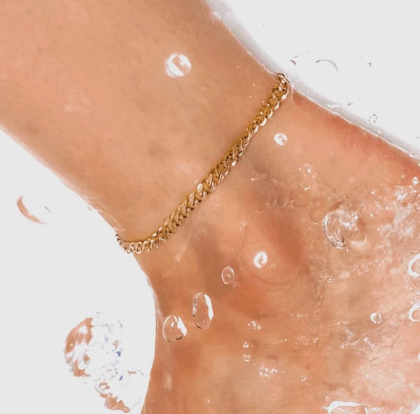 Ellie Vail "Nyx" Curb Chain Anklet